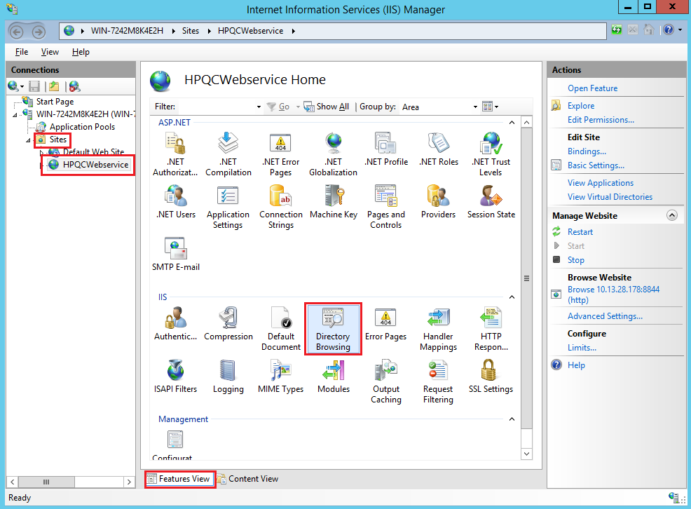 Enable Directory Browsing
